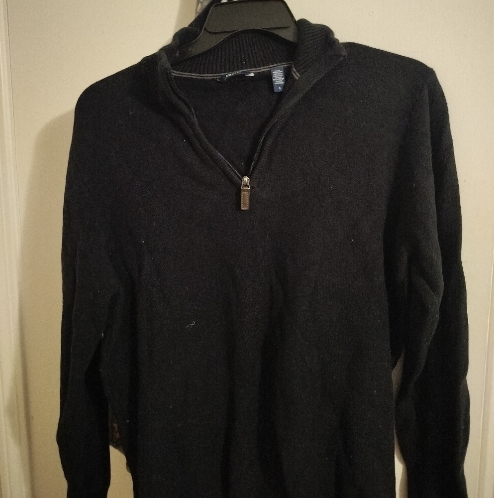 Men's Izod Black Sweater Sz M